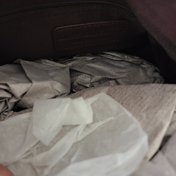 NWOT Like Dreams Burgungy Midi Bag - Picture 6 of 7